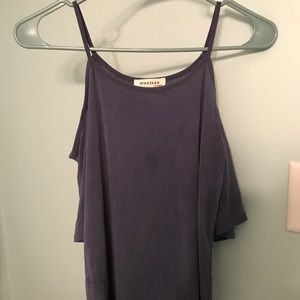 Adorable cold shoulder top